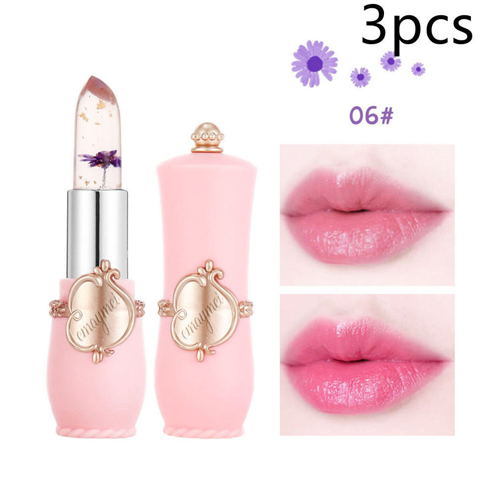 Maymei Moisturizing Lip Balm Dried Flower Color Changing Lipstick Maymei Moisturizing Lip Balm Dried Flower Color Changing Lipstick